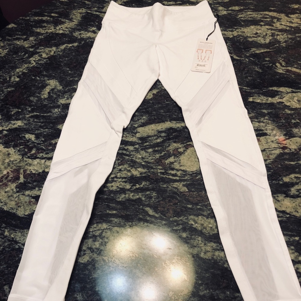 NWT ALO Yoga HIGH WAIST EPIC WHITE LEGGINGSπ - Picture 8 of 8